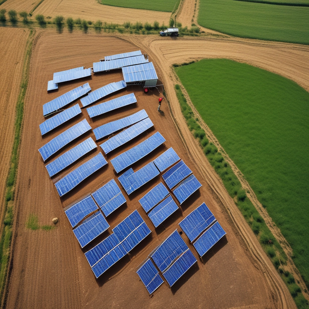 How Farmers Can Boost Yields and Save Money Using Agrivoltaic Systems