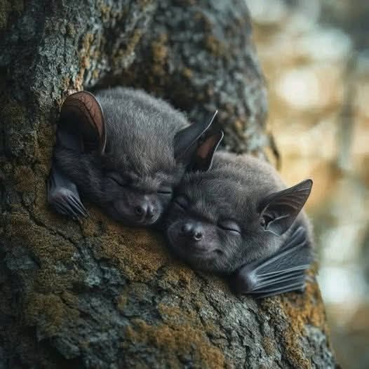 My little sleeping Vampire Bats :)